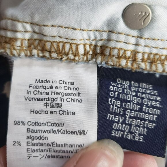 Madewell Wide Leg Crop Womens Jeans 27 Button Fly Raw Hem - Picture 10 of 10